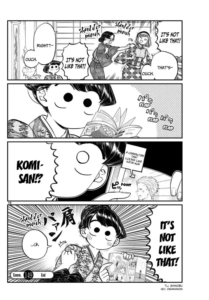 Komi-san wa Komyushou Desu Chapter 149 18